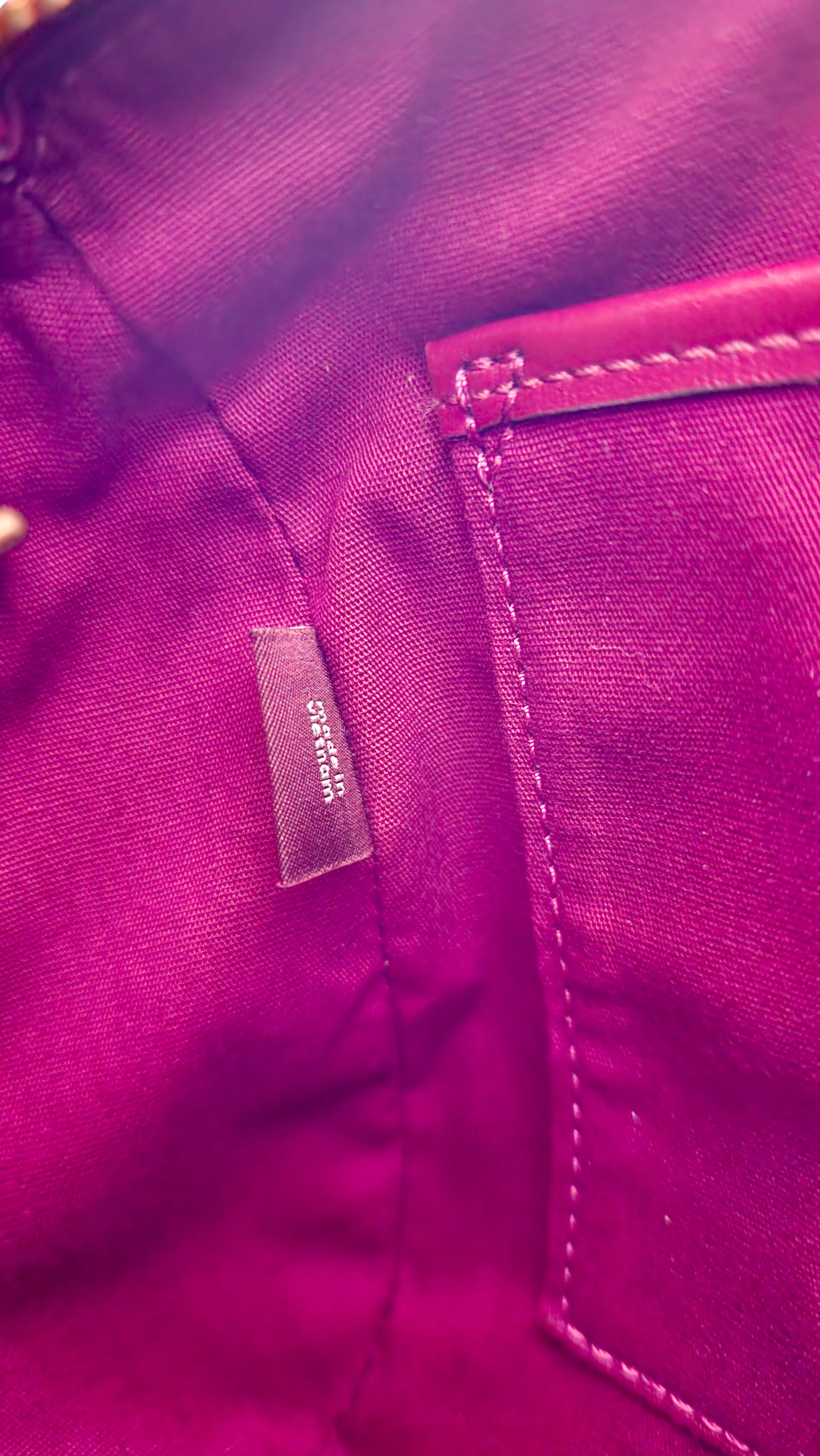 Coach Joni Crossbody in Signature Jacquard & Burgundy Leather with Pyramid Rivets Bag - Coach 48205 - Image 25