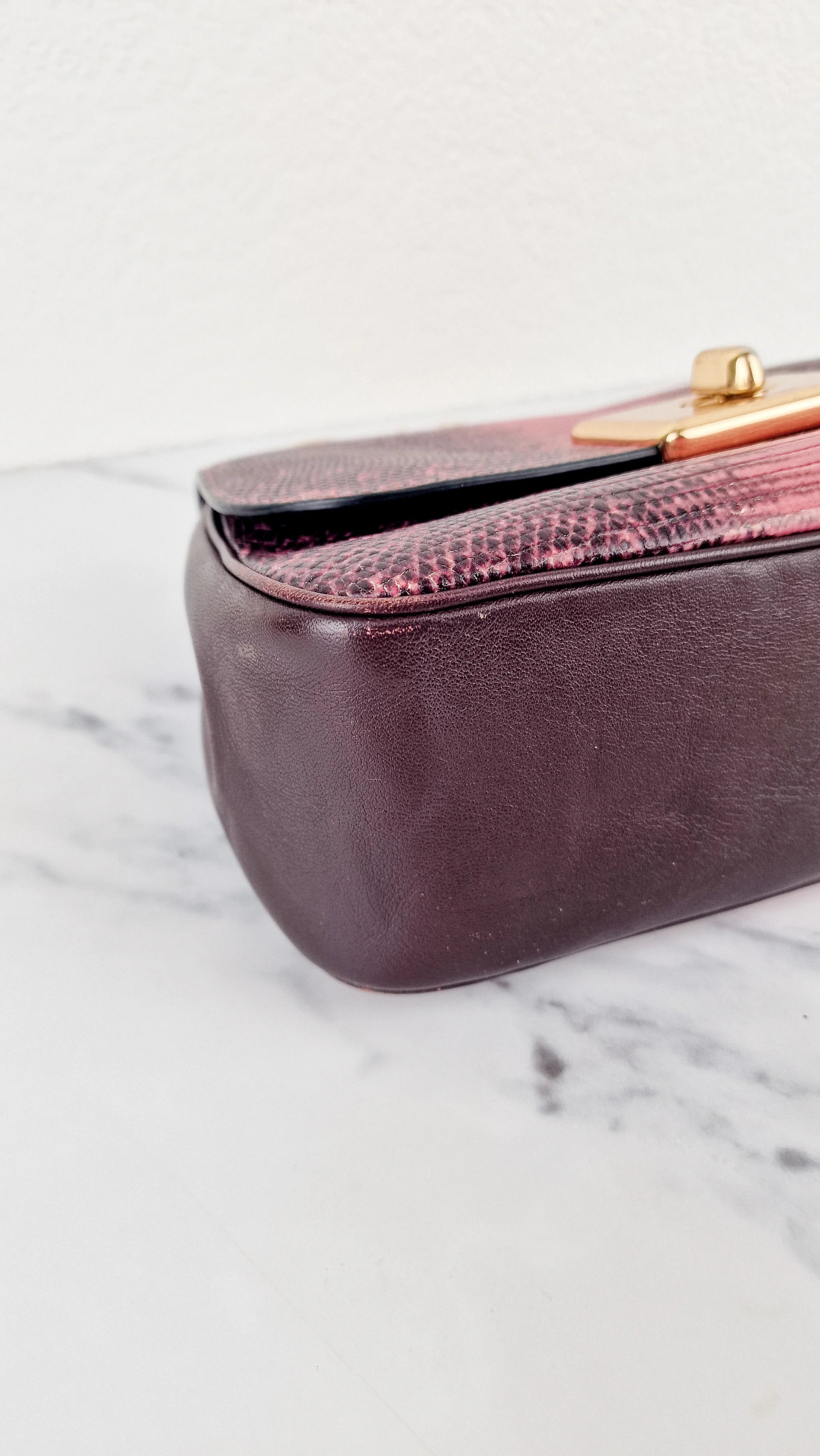 Coach Cassidy Crossbody Bag in Pink Lizard Embossed Leather - Coach F72669 - Image 11