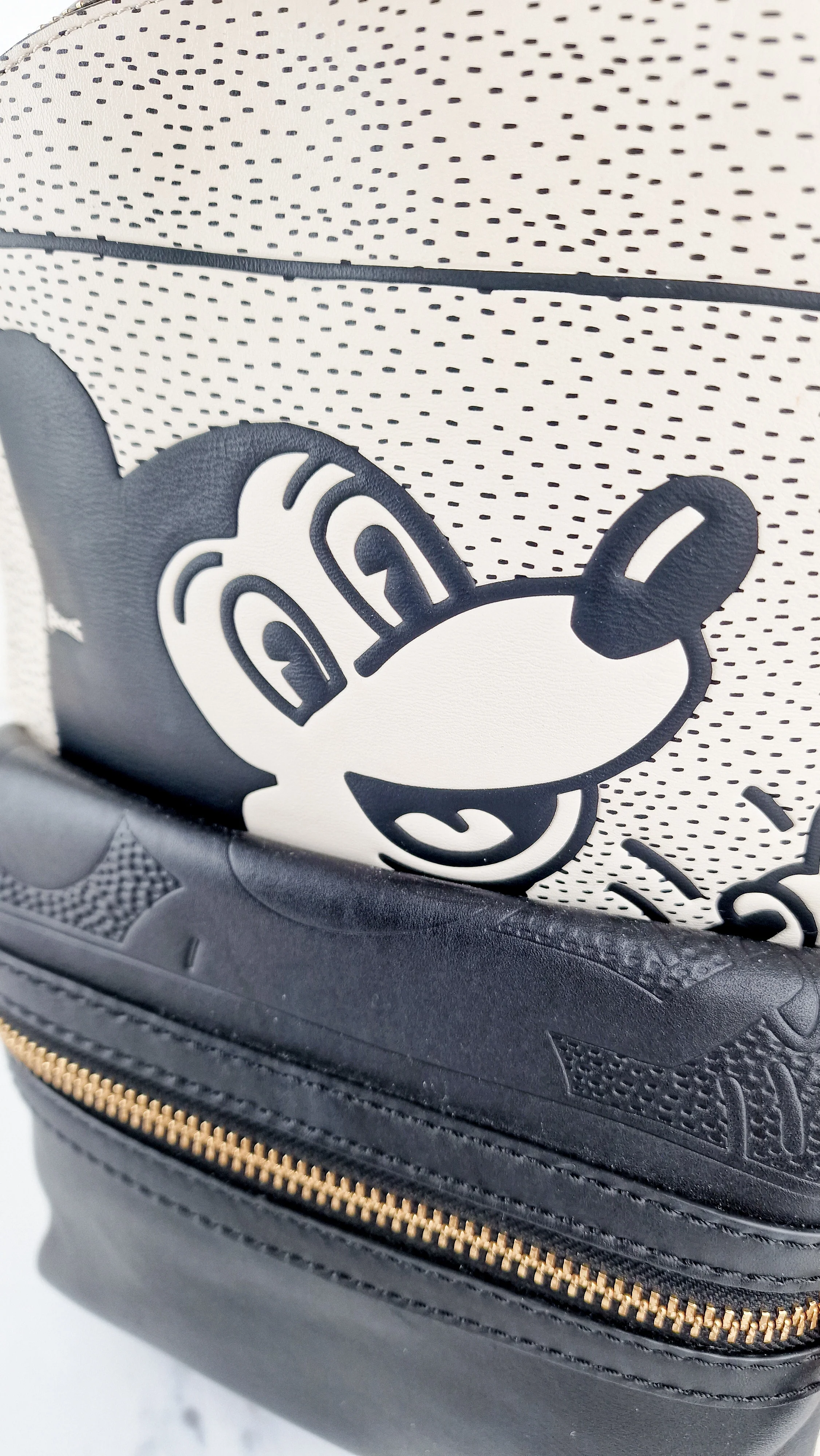Disney x Coach Keith Haring Mickey Mouse Backpack in Black & White Sample Bag - Coach 5228 - Image 3