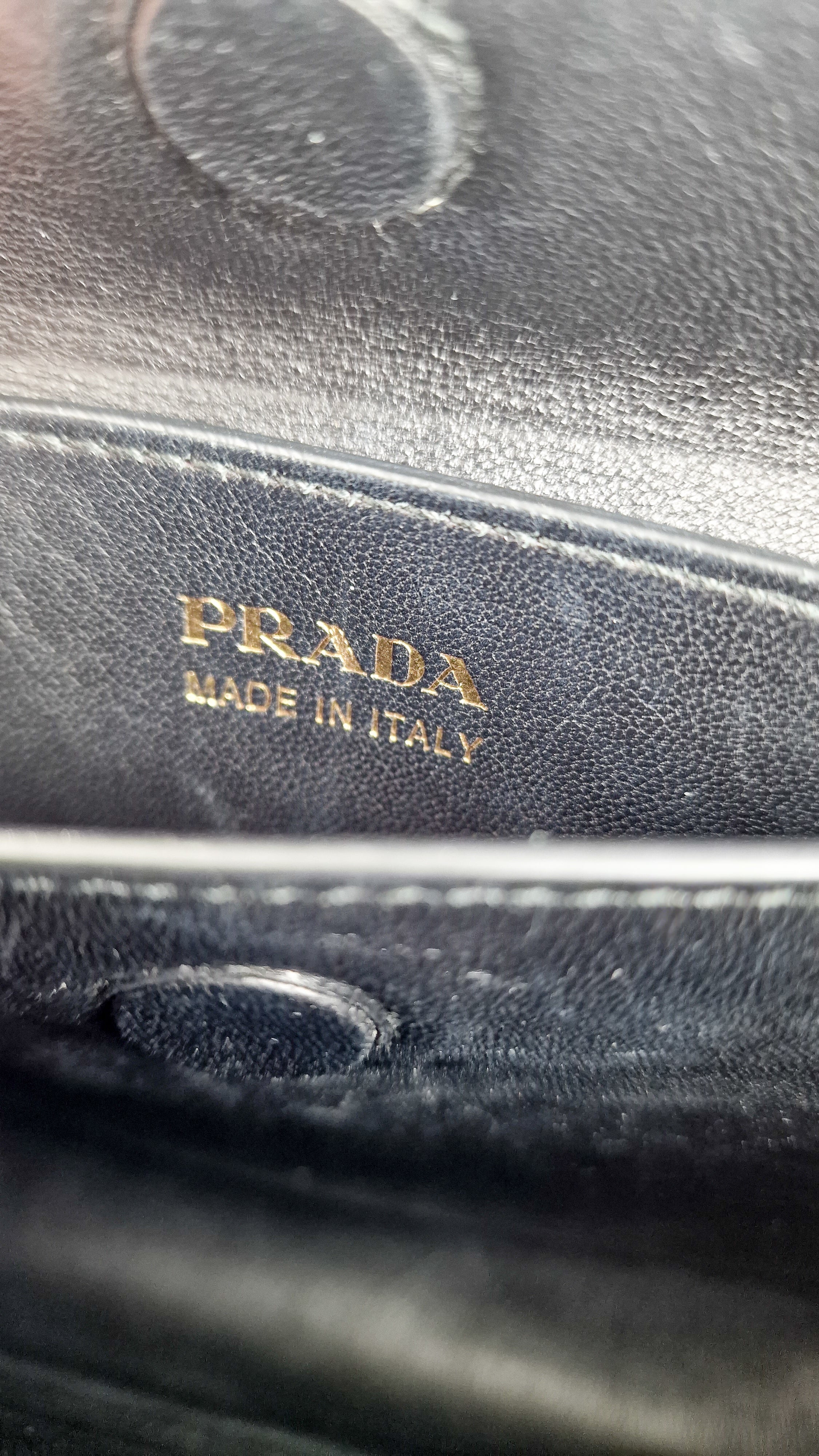RARE Prada Double Medium Saffiano Cuir Black & Red Crocodile - Handbag Prada 1BG887 - Image 23