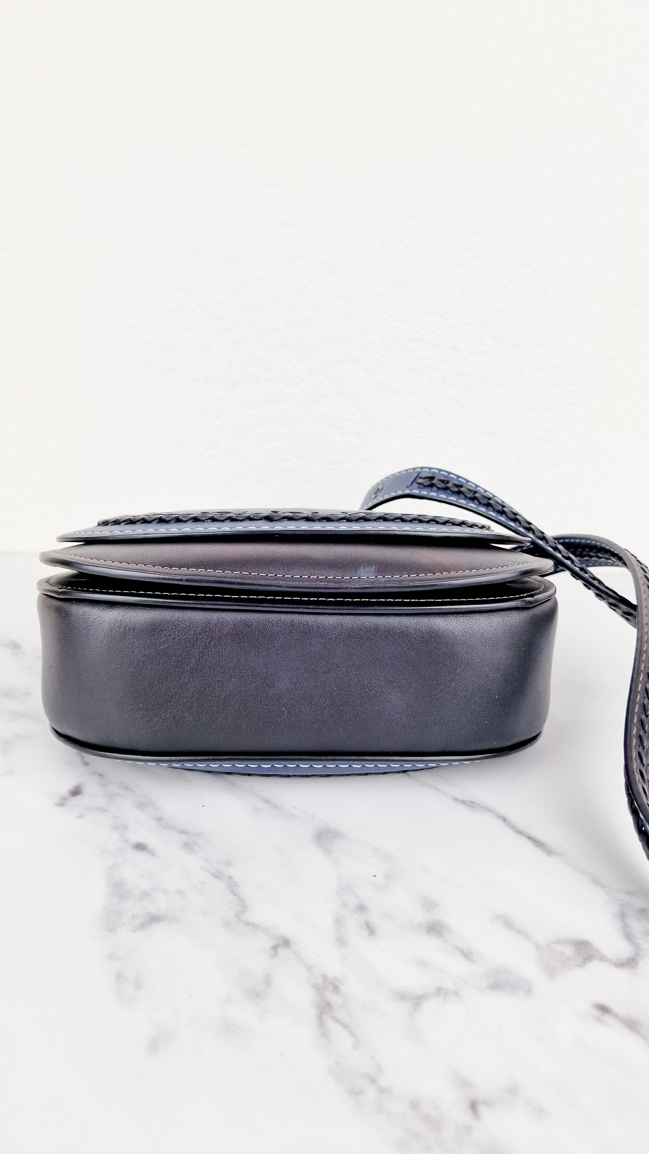 Coach 1941 Saddle 23 in Prussian Blue With Whiplash Black Detail - Crossbody Bag - Coach 58124 - Image 10