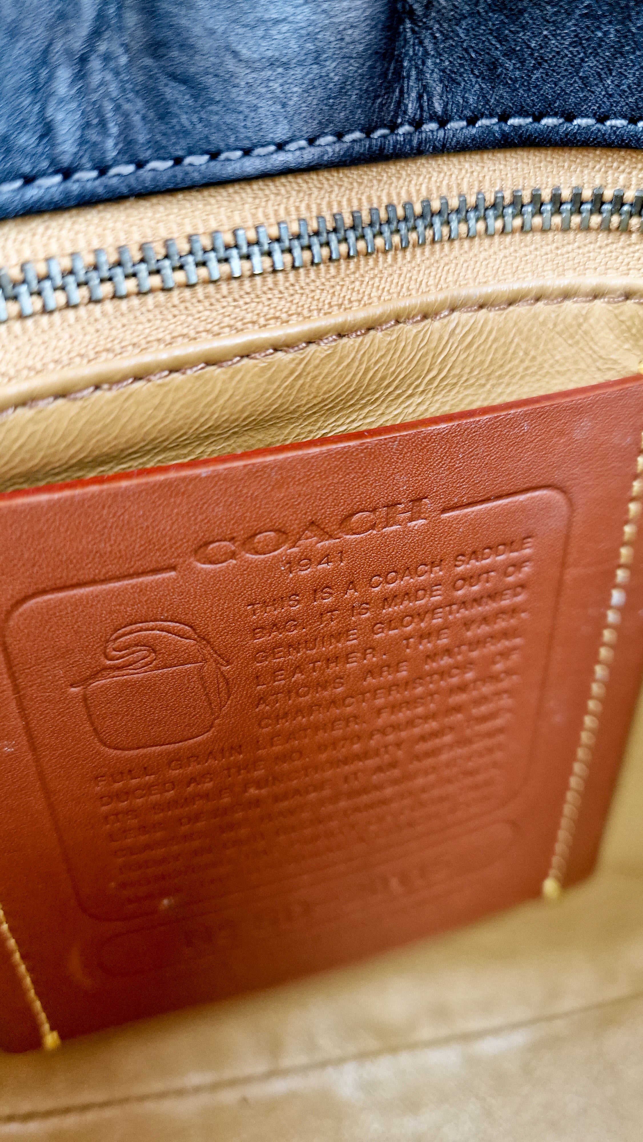 Coach 1941 Saddle 23 in Prussian Blue With Whiplash Black Detail - Crossbody Bag - Coach 58124 - Image 16