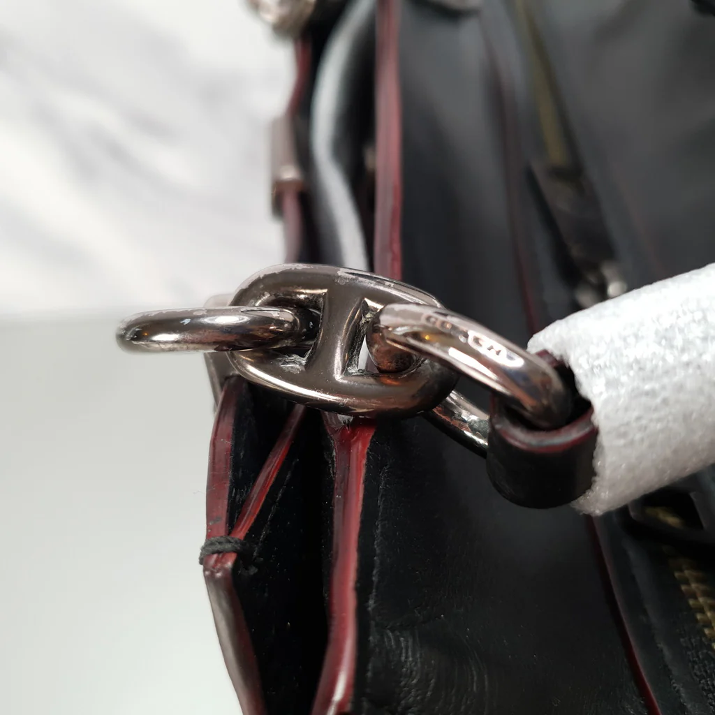 Rare Coach Dreamer in Black Smooth Leather With Genuine Snakeskin Patchwork Detail - Image 13