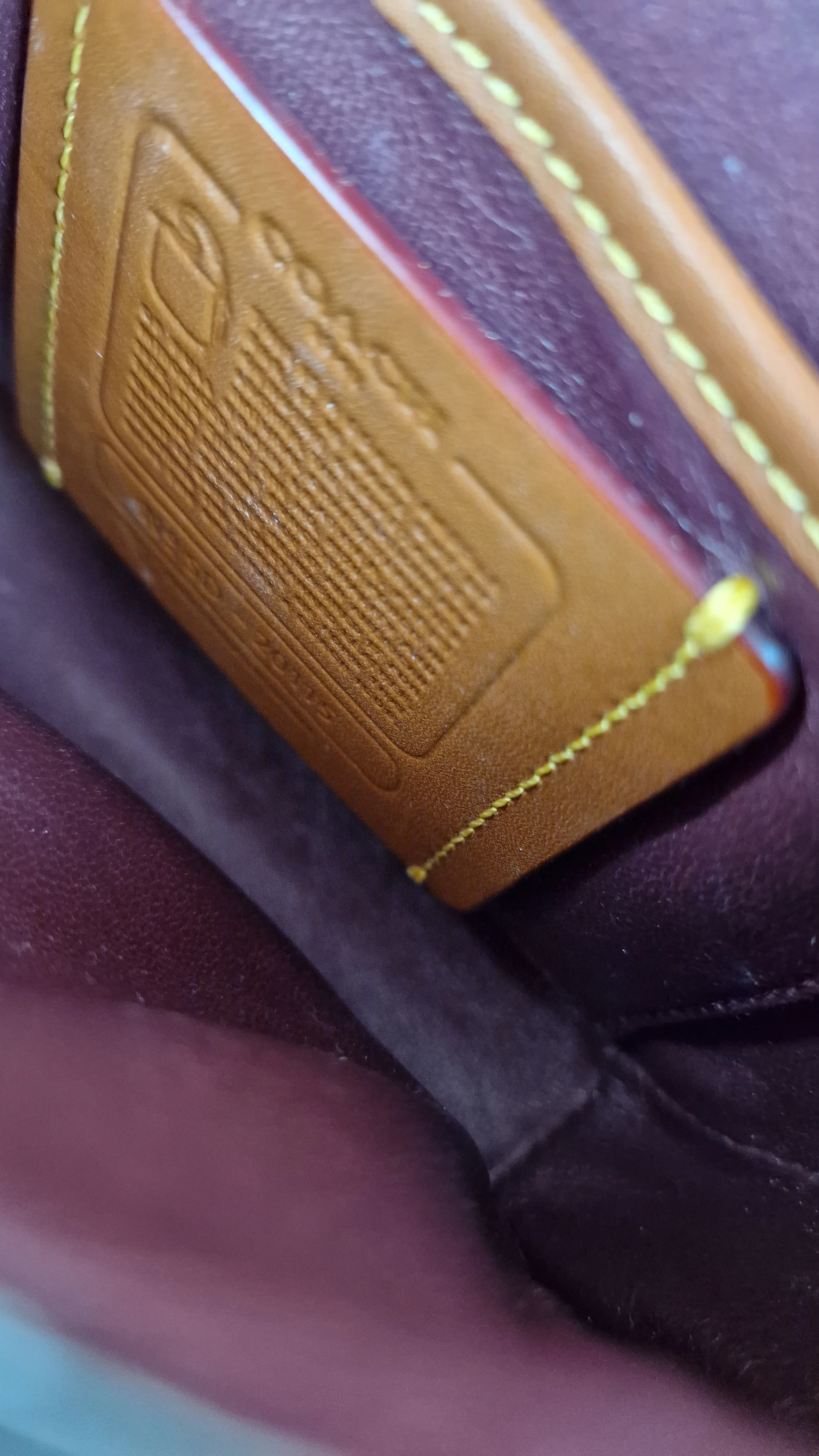 Coach 1941 Saddle 17 With Western Rivets in Red Leather - Coach 56564 - Image 15