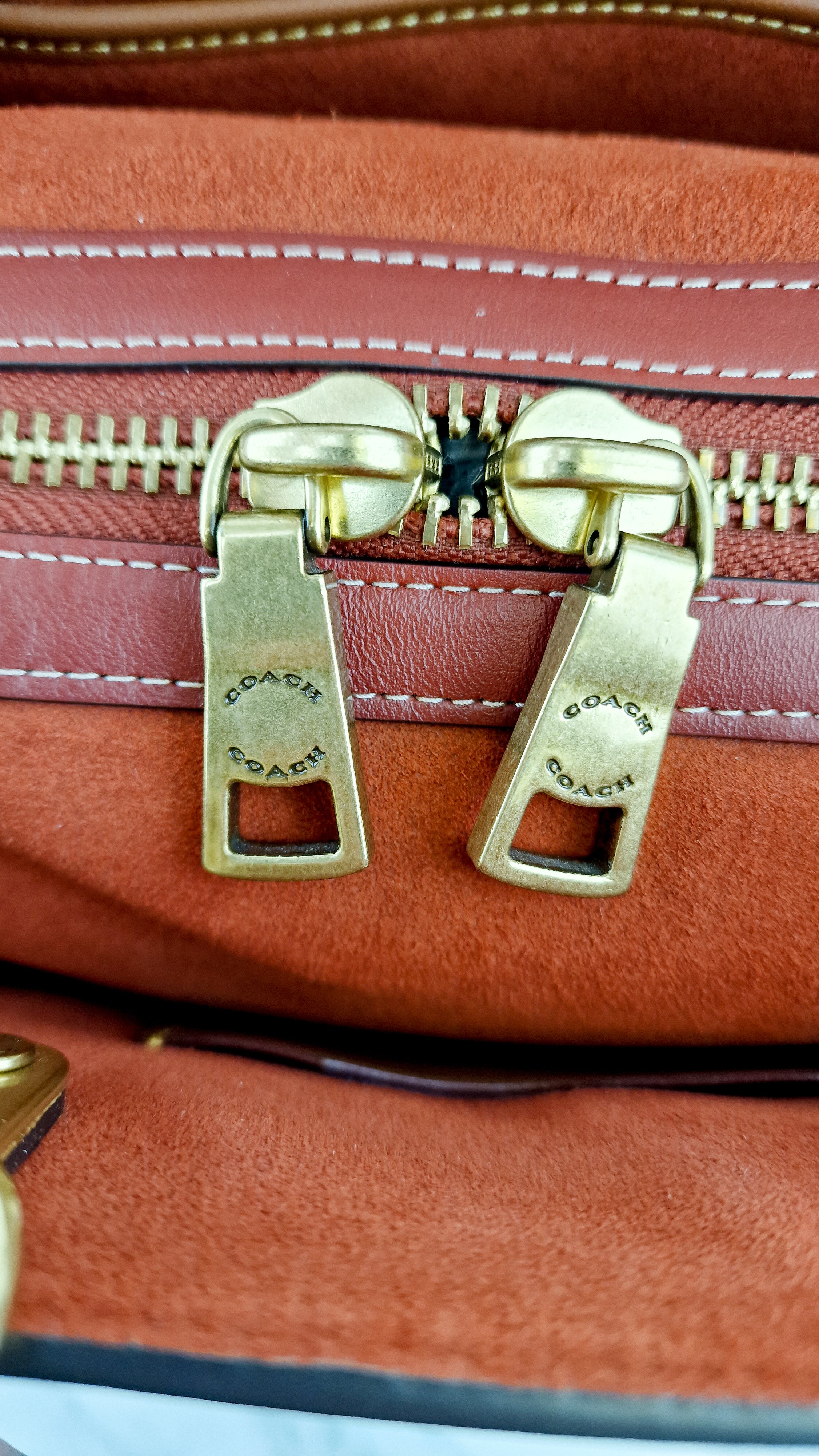 Coach Rogue 25 Signature Textile Jacquard with Embroidered Pink Elephants 1941 Handbag - Coach C6165 - Image 11